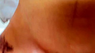 Charming young redhead treated to huge cock in delicious home POV