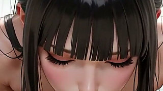 Animated Kaede Tsukikage Ninja Kunoichi Anal Footjob Hentai Titjob