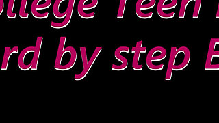 Cute College Teen Fucked Hard by Step Bro