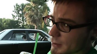 Shaggy Eve Lawrence and Trina Michaels's tit fucking porn