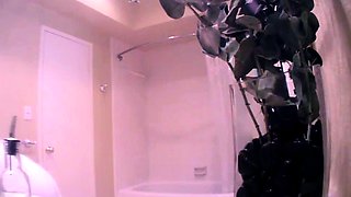 Peeping at my busty 21yo stepdaughter