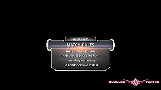 Busty Blonde MILF London River Dominates in Nude Wrestling Sex - Big Tits & Big Ass Action