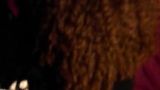 Cum on her panties - amateur CFNM fun