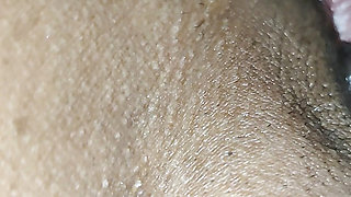 Pinki Roxxxk Closeup Shaved Pussy Fuck and Cumshot