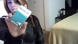 Princess Kaity - Smoking in Leather