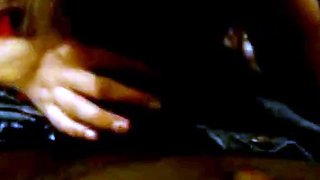 Black Cock-Loving Secretary Interracial Cheating Blowjob