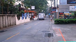 Big natural tits Thai amateur sex in POV