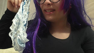 Sneezing From My Used Panties but It Only Makes Me Wetter