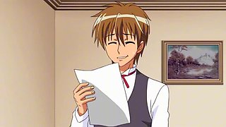 Hentai Nun With Big Tits Gets Anal Sex From Teen Student In Church