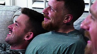 Stepdad licks and breeds FTM stepson