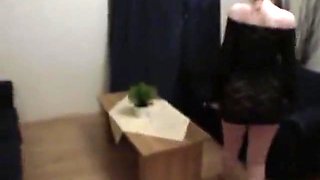 Preggo German Whore Rides Big Dick Before A Cumshot