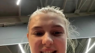 Extreme public fucking with jucielussie in the gym