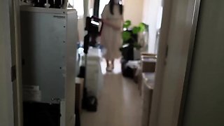 Extreme close up of Japanese teen masturbating Uncensored