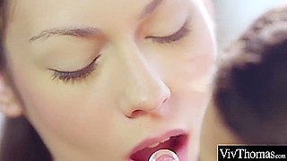 Arwen Gold And Viv Thomas In Stunning Lesbian Wearing Stockings Is Pleasured By Her Lover Using Toys