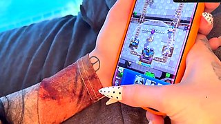 Hot Russian nymph left behind panties, now she's getting a