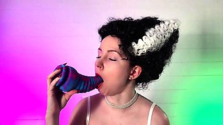 Big Boobs Sexy Granny Toying