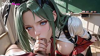 Gentle Hands Undress Mika's Uniform Before Cumshot Burst