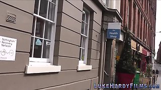 Tattooed brit sucks Luke Hardy