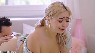 Blonde Pawg Girlfriend With Big Ass And Sexy Curves Chloe Surreal Fucked By Stepdad - Hardcore With Cumshot