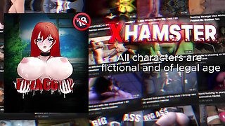 Japanese woman tries a big dick for the first time l 3D animation Hentai