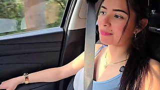 Busty Neighbour Teen Fucked Hard In Car