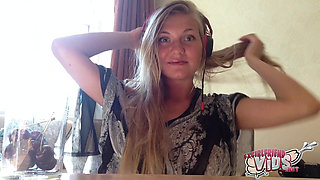 Olga Rubs One Out, and Shows the Goods