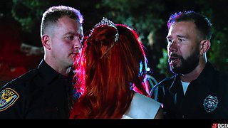 Codi Vore's Wild Blonde Passion Explodes in Outdoor Heat