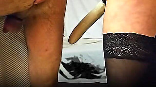 She Fucks Her Boyfriend Deep in His Ass with a Big Dildo Strapon