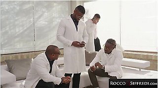 Hot Doctor Railed By 4 Massive Cocks With Kitana Lure, Rocco Siffredi And Aaron Rock