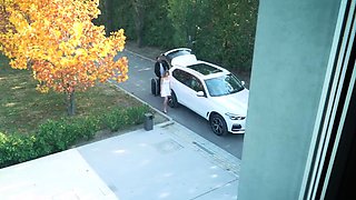 POV Step daughter anal homecoming Alexis Crystal