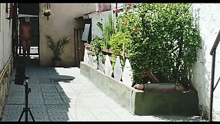 Naked Girl Fucks a Stranger Outside in Public - Amateur Sex