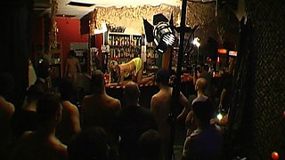 Ggg - Blonde Bombshell Sandra Star Gets Gangbanged in a Wild Bar Party - Watch Her Take It All!