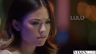 Hot Asian Lulu Chu Gets Lucky with Stock Market and Hard Cock - Blowjob, Creampie & More