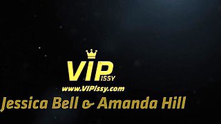 Provocative Amanda Hill and Jesica Bell at fetish porn