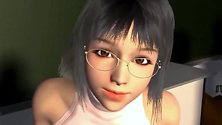 Lustful Big Boob Teacher Get Fuck with Her Student - Hentai 3D 74