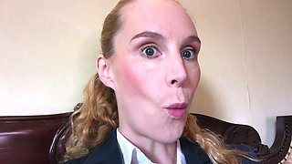 Ex wifey blonde homemade solo masturbation fun