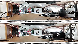 Brunette action with outstanding Katy Rose from Bravo Models