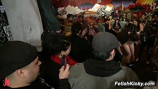 Public Bar Humiliation Rough Sex