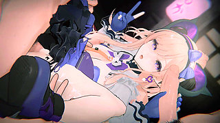 [arknights: Endfield] - Liino Idol Submission (bound Vouivre Operator & POV Sandwich DP) (4k/60fps) ()