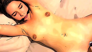 Stunning teen gloria solo masturbation