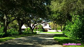 Campus security catches gfs with toys then fucks them