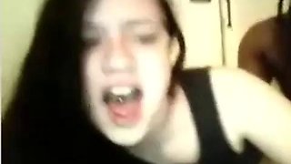 Black on Cute White Babe: Doggy, Big Tits  Hardcore Porn