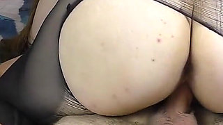 Step Sister Ass Riding in Pantyhose