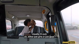 Faux cab full scene - hot ebony wife collective before duo hammer the swingers bar