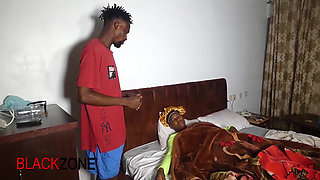 My Neighbor Told Me His Wife Is Sick, so I Went Upstairs to Say Sorry to Her but Ended up Fucking Her Hard