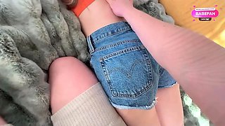 Massage Ends with Step Sister Riding Hard – He Cums Twice