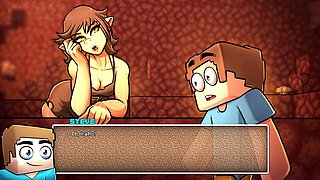 3D animated police fantasy with an 18-year-old girl getting down and dirty