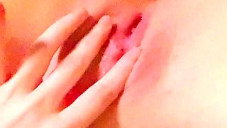 Blonde emo amateur solo masturbation