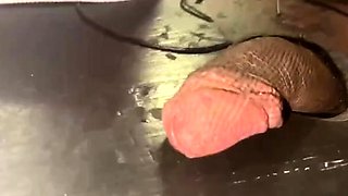 Mistress Gaia flip flop cock crushing