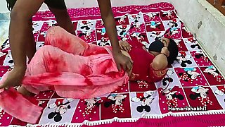 Mischievous Obese Indian COUGAR Wifey in a Saree Gets Her Humid Snatch Torn up Rock-hard in POINT OF VIEW Rear end and Missionary.